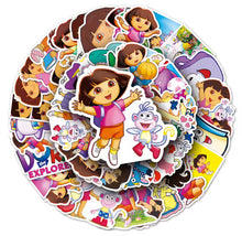 Load image into Gallery viewer, 12 Dora the Explorer Random Stickers, Party Favors