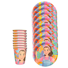 Load image into Gallery viewer, Ms Rachel Party Cups and Plates