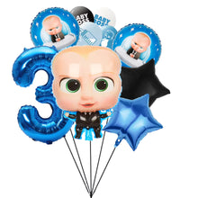 Load image into Gallery viewer, Boss Baby Birthday Balloons Set, Ages 1-4 options, Ships from USA