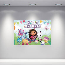 Load image into Gallery viewer, Gabby's Dollhouse backdrop