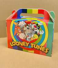Load image into Gallery viewer, Looney Tunes 8pk Favor Goodie Boxes, Small Size 4.9x3.3x2.4 inches, Ships from USA
