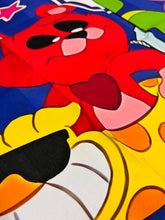 Load image into Gallery viewer, Smiling Critters with Catnap Happy Birthday Backdrop 3.3ft x 5ft, made from vinyl