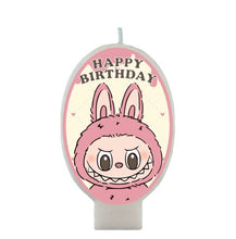 Load image into Gallery viewer, Labubu Birthday Candle, 3.5 inch tall, Ships Fast from USA