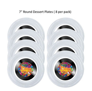 Motown Magic 7 inch Plates 8PK