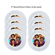 Load image into Gallery viewer, Motown Magic 9 inch Plates 8PK