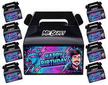 Load image into Gallery viewer, Mr Beast Party Favor Boxes 