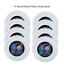 Load image into Gallery viewer, Mr Beast 9in Party Plates (8-Pack)