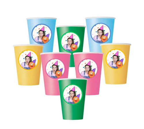 Ms Rachel Party Paper Cups, 8pc