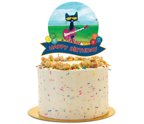 Pete the Cat Cake Toppper