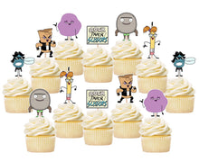 Load image into Gallery viewer, Rock Paper Scissors Cupcake Toppers