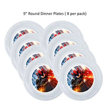 Load image into Gallery viewer, Shadow the Hedgehog Birthday Party Bundle Kit - 39pc Custom Decoration Set with Silver Tablecover
