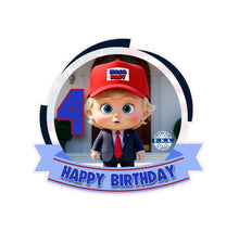 Load image into Gallery viewer, choose Age Maga Baby Trump Birthday Cake Topper