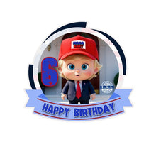 Load image into Gallery viewer, choose Age Maga Baby Trump Birthday Cake Topper