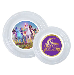 Unicorn Academy Party Plates 8pc