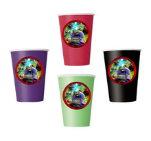 Load image into Gallery viewer, Animal Company Party Paper Cups, 8 per pack, 9oz Paper Cups, Ships from USA