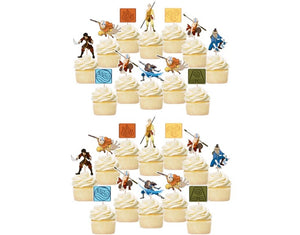 Avatar The Last Airbender Cupcake Toppers