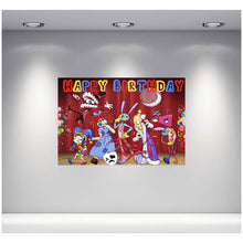 Load image into Gallery viewer, Amazing Digital Circus backdrop 3x5ft