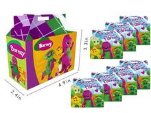 Load image into Gallery viewer, Barney goodie favor boxes