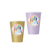 Load image into Gallery viewer, Custom Bluey Party Paper Cups, 8 per pack, Made in the USA