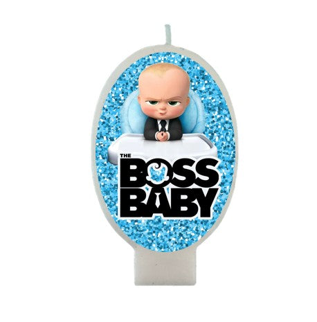 Boss Baby Birthday Candle