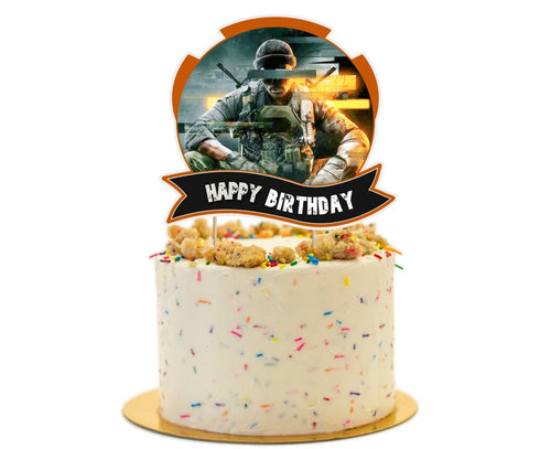 Call of Duty Cake Topper