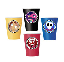Load image into Gallery viewer, The Amazing Digital Circus Party Paper Cups, 8 per pack, 9oz Paper Cups, Ships from USA