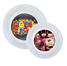 Load image into Gallery viewer, Amazing Digital Circus party plates 8pk