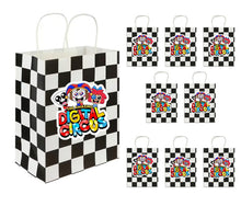Load image into Gallery viewer, Amazing Digital Circus Goody Loot Favor Candy Bags, 8 per pack, Measures  8x5x3 inch