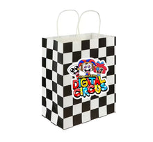 Load image into Gallery viewer, Amazing Digital Circus Goody Loot Favor Candy Bags, 8 per pack, Measures  8x5x3 inch