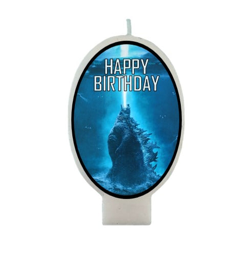Godzilla Birthday Candle