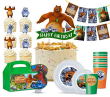 Load image into Gallery viewer, Grizzy and the Lemmings Birthday Party Decorations