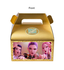 8 Pack KPop Demon Hunters Party Treat Favor Boxes