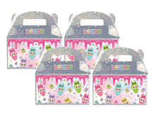 Load image into Gallery viewer, Labubu Treat Favor Goodie Boxes, 8 Per pack, Measures  8x5x3 inches Made in the USA