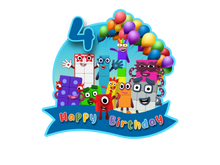 Load image into Gallery viewer, Numberblocks Party Supplies &amp; Birthday Decor - Plates, Cups, Banners - Sold Individually