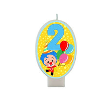 Load image into Gallery viewer, Plim Plim Birthday Candle, Choose Age