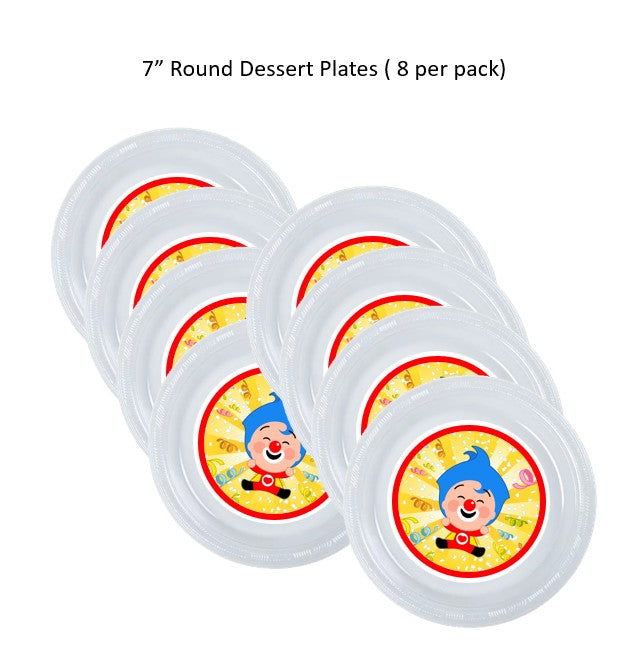 Plim Plim 7 in party plates
