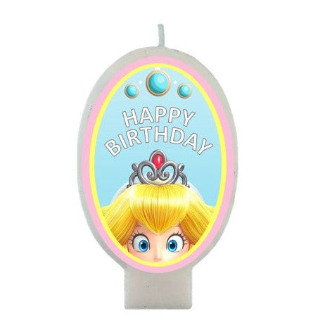 Princess Peach Birthday Candle