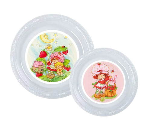 strawberry shortcake party plates