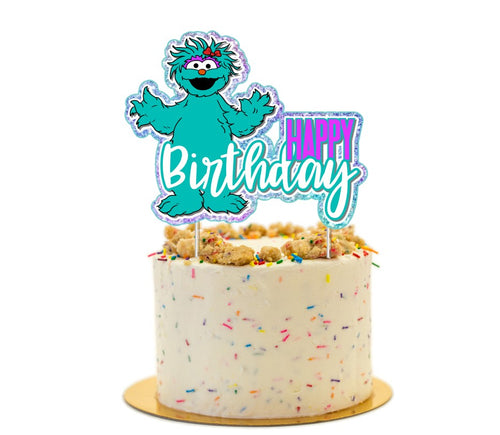 Rosita Sesame Street Cake Topper