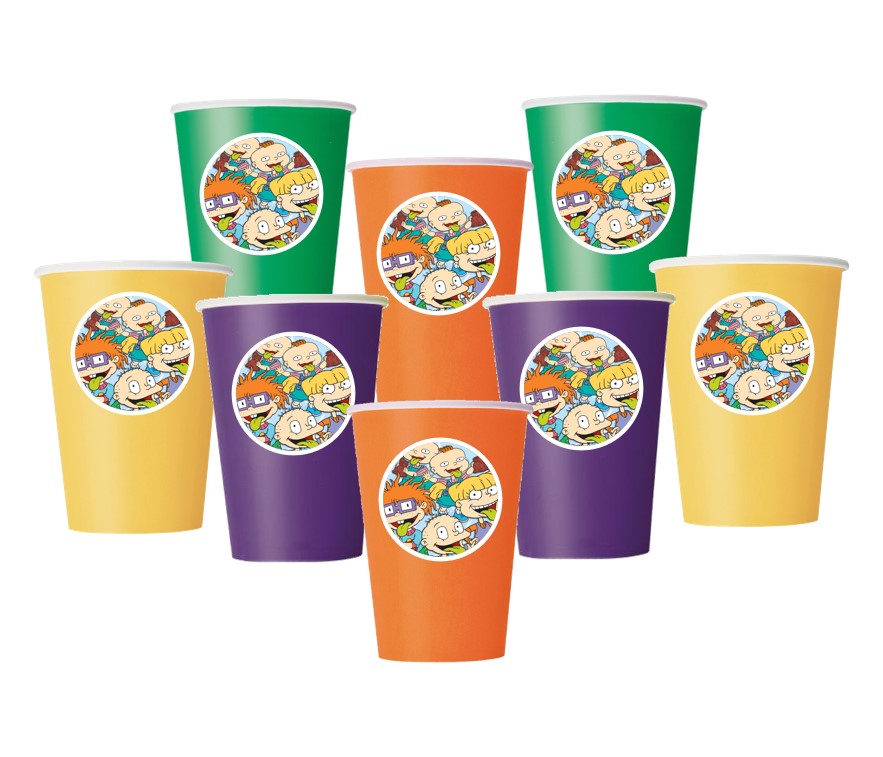 8pk Rugrats Birthday Party Paper Cups – Party Mania USA