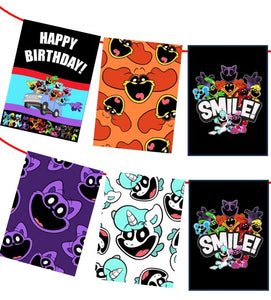 Smiling Critters Happy Birthday Party Banner 7ft