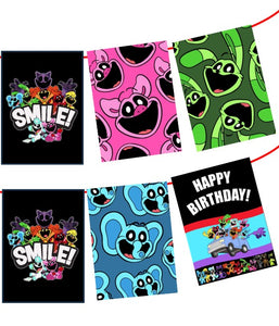 Smiling Critters Happy Birthday Party Banner 7ft