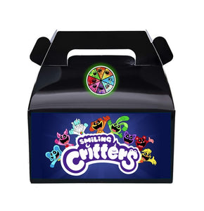 8pk Smiling Critters Birthday Party Treat Favor Boxes, Made in the USA