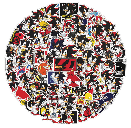 Shadow the hedgehog stickers