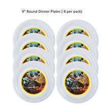 Load image into Gallery viewer, 8pk Sakamoto Days Plastic Party Plates,  Available in 7 or 9", Party Supplies