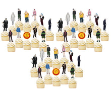 Load image into Gallery viewer, Sakamoto Days Cupcake Toppers, Available in 12-48pc packs, 2.25" tall, Ships from USA