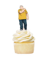 Load image into Gallery viewer, Sakamoto Days Cupcake Toppers, Available in 12-48pc packs, 2.25" tall, Ships from USA
