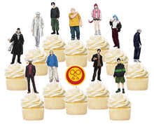 Load image into Gallery viewer, Sakamoto Days Cupcake Toppers