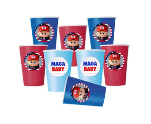 Maga Baby Boy party cups
