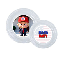 Load image into Gallery viewer, Maga Trump Baby Party Plates